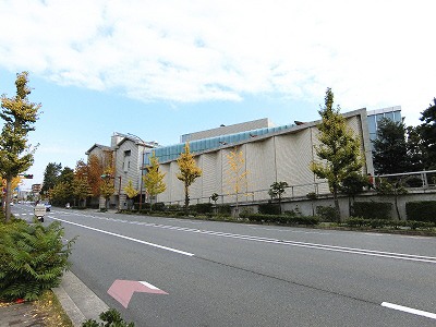 東大路通沿いの京都大学総合博物館