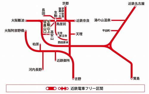 きんてつ きっずぱす路線図