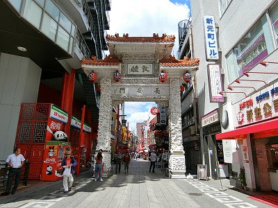 神戸南京町の長安門（東門）