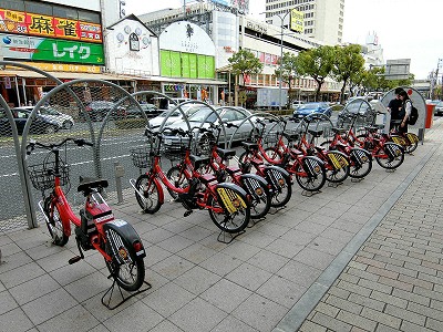 レンタサイクル・コベリン・三宮駅前ポート