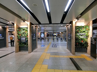 さんちか直結の阪神電鉄神戸三宮駅西口