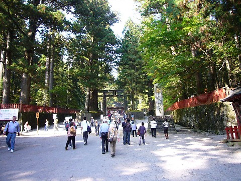 東照宮表参道